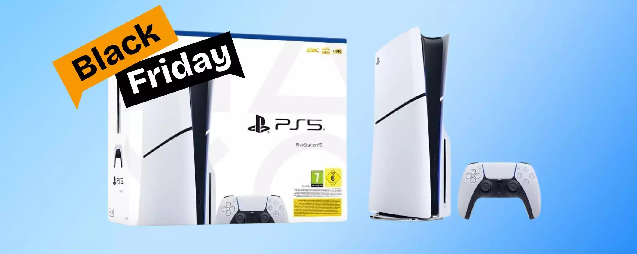 Offerta Black Friday PS5 già disponibile su Amazon: è il tuo regalo di Natale