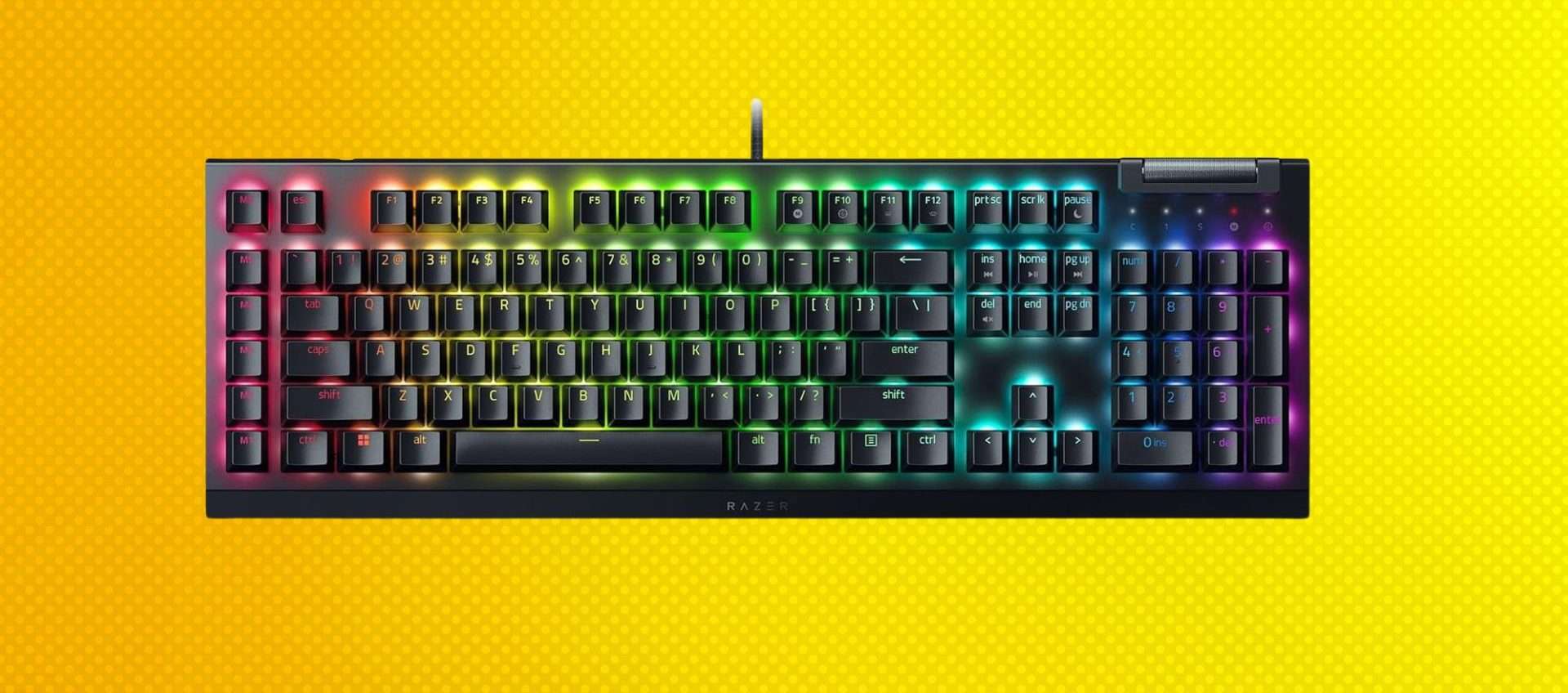 Razer BlackWidow V4 X: la tastiera meccanica da gaming in offerta speciale