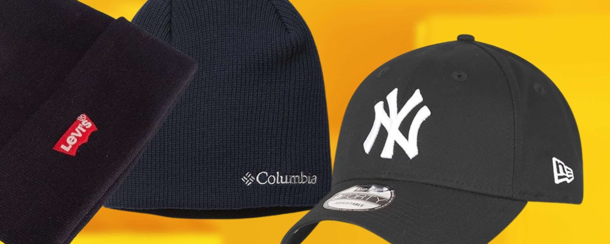 Cappelli di marca da 12€ su Amazon: SVUOTATUTTO Carhartt, Columbia e altri