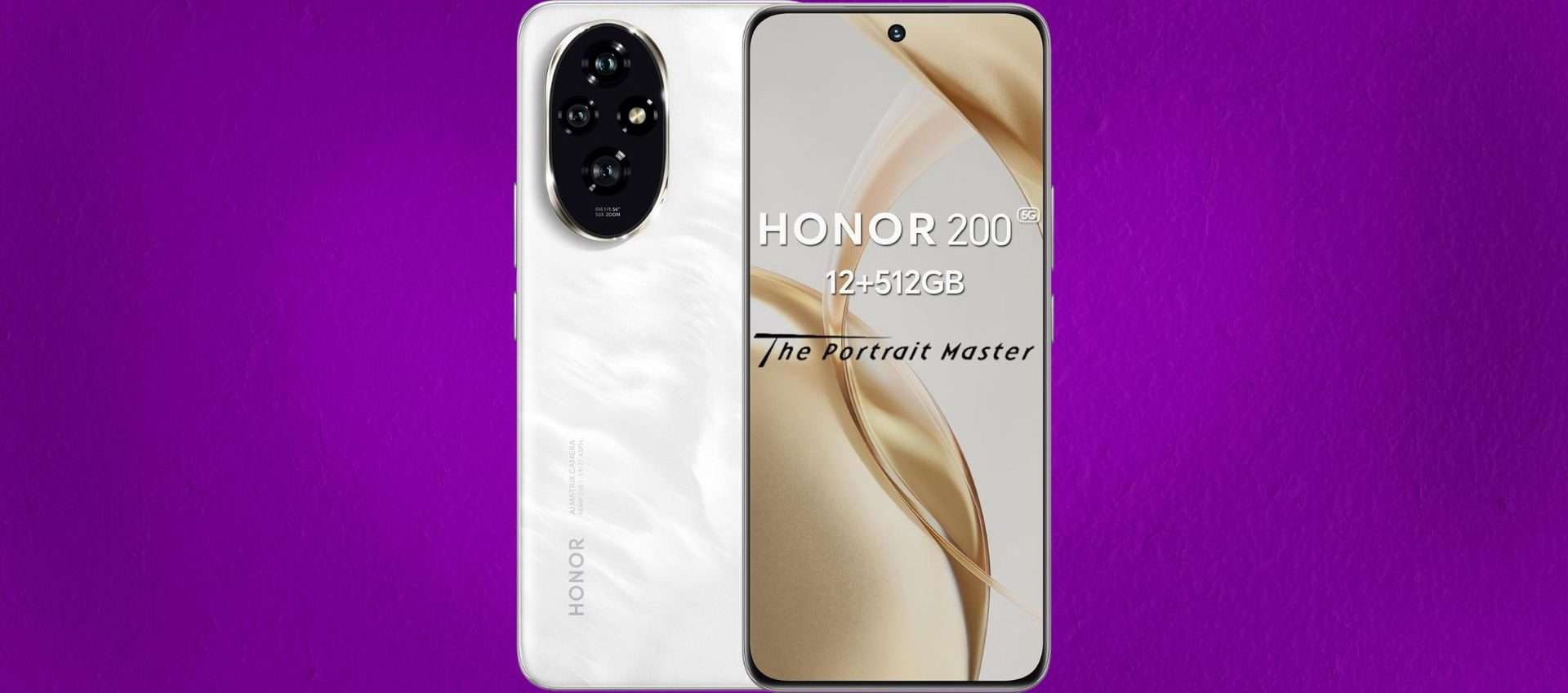 Honor 200 in super offerta: la ricarica a 100W è velocissima