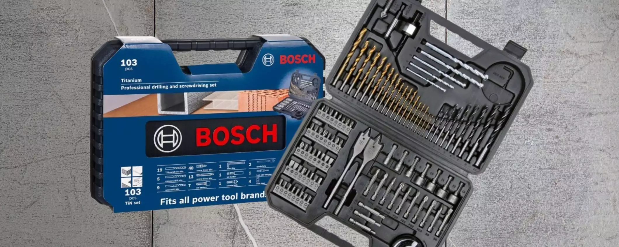 Bosch la BOMBA del Black Friday Amazon: kit 103 in 1 Professional a 19,99€