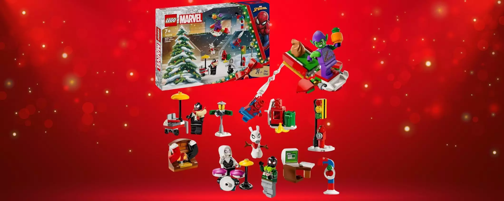 LEGO Spider-Man: il Calendario dell'Avvento 2024 in offerta super per il Black Friday (-34%)