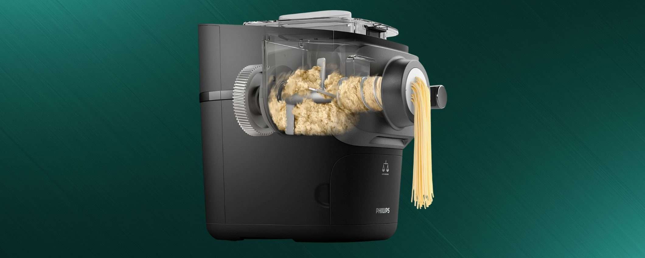 Pasta in casa PERFETTA con la macchina Philips in super offerta su Amazon (-48%)