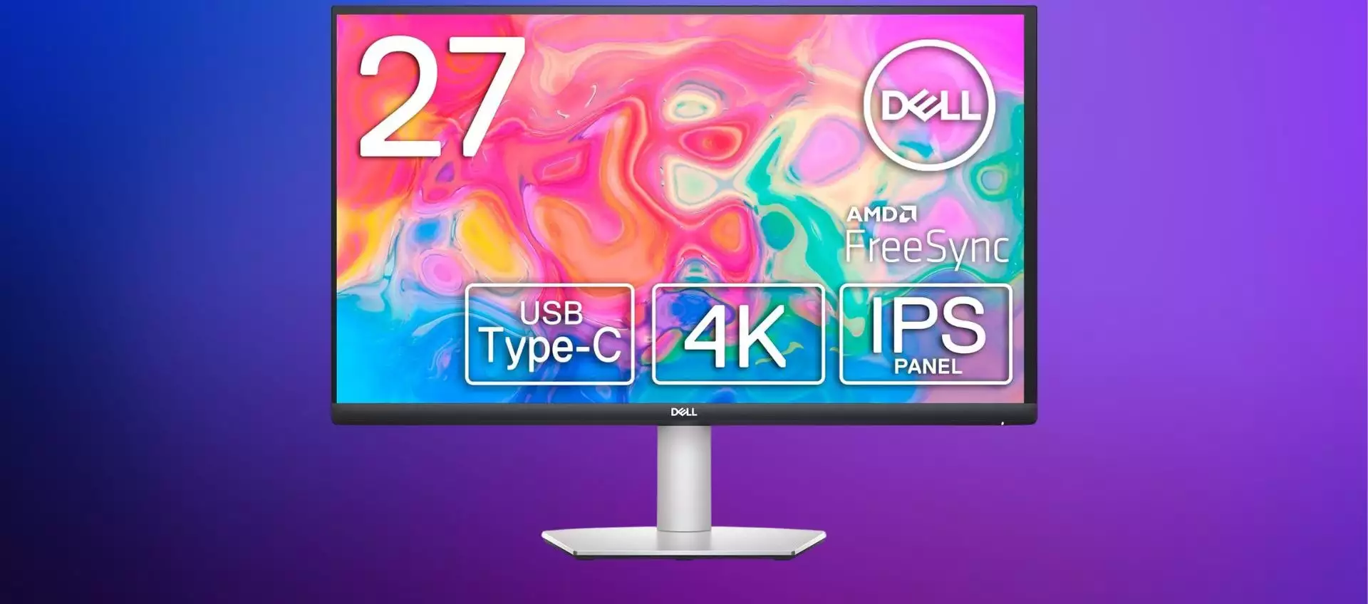 Monitor Dell in super offerta: la porta USB-C ti svolta la vita