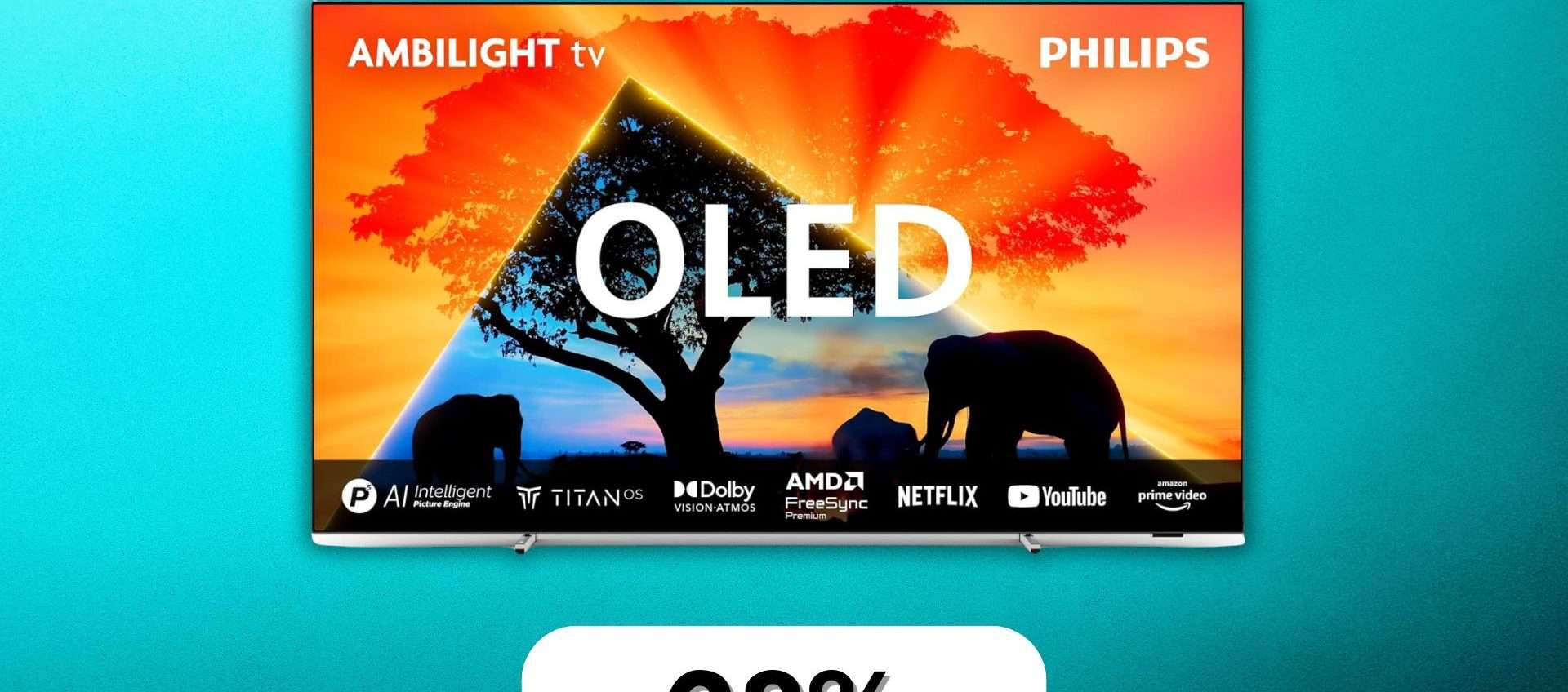 Philips Ambilight: OLED 4K UHD da 55