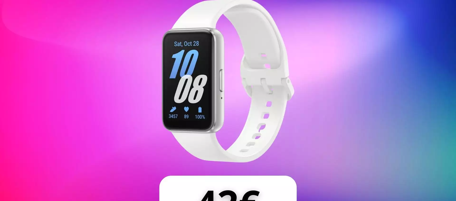 Samsung Galaxy Fit 3 in offerta a 42€: tanta tecnologia sempre al polso