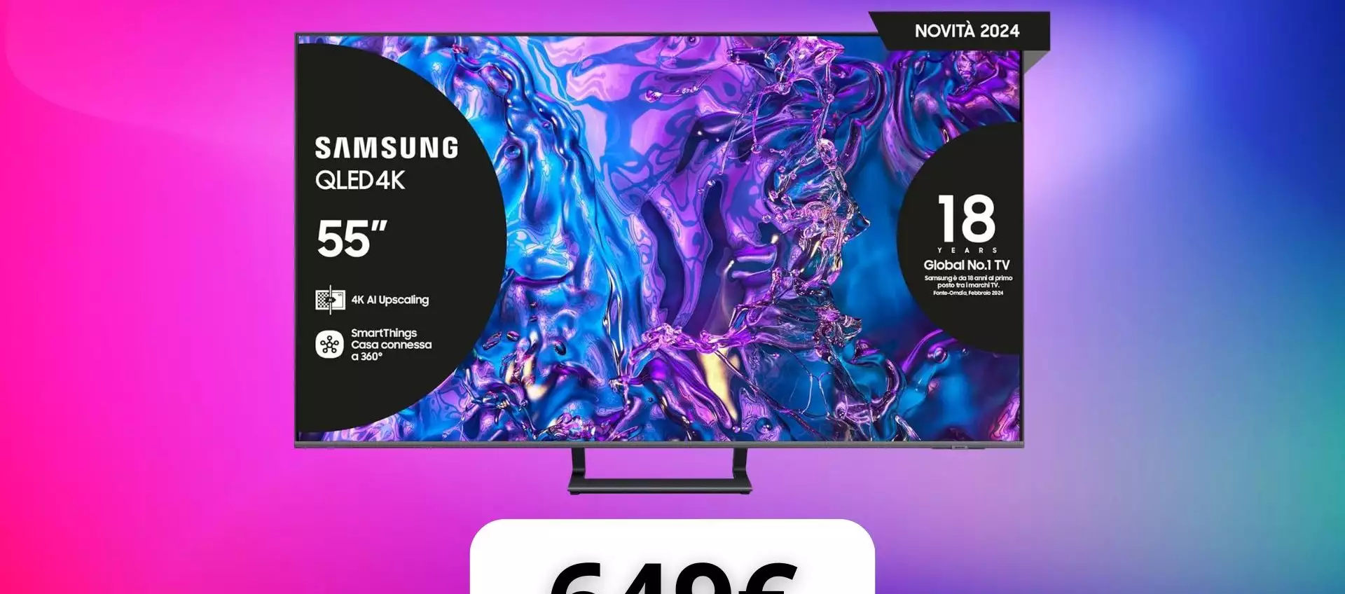 Samsung TV QLED 4K 55