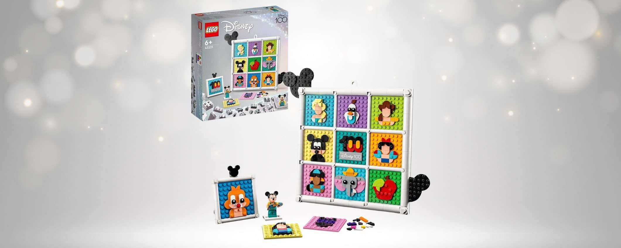 Il meraviglioso set LEGO per i 100 anni Disney è in maxi sconto Black Friday (-49%)