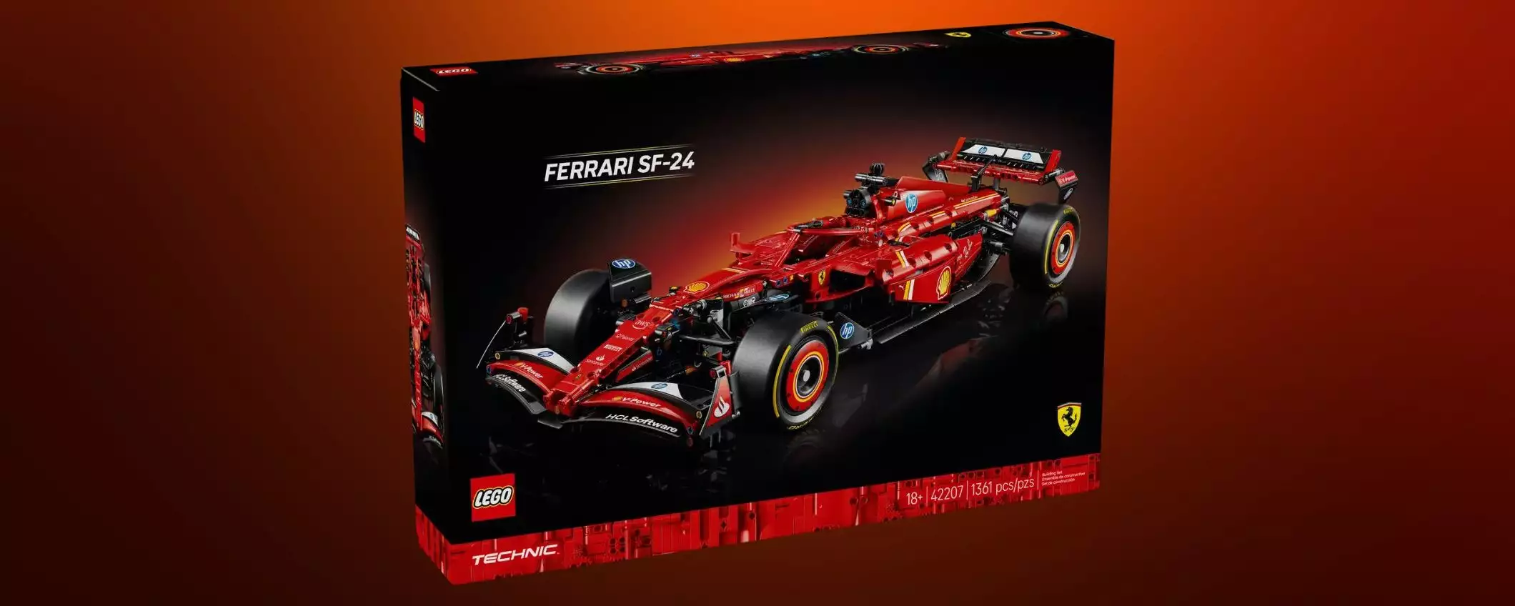 Ferrari annuncia il LEGO della SF-24: puoi già prenotarlo online