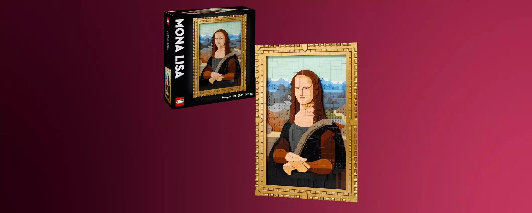 Il set LEGO della Gioconda è in offerta Black Friday al minimo storico assoluto (-25%)