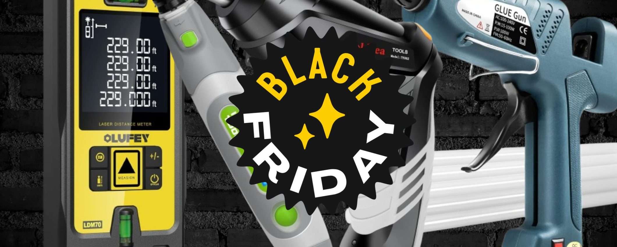 Utensili a meno di 20€: OCCASIONI fai da te al Black Friday Amazon