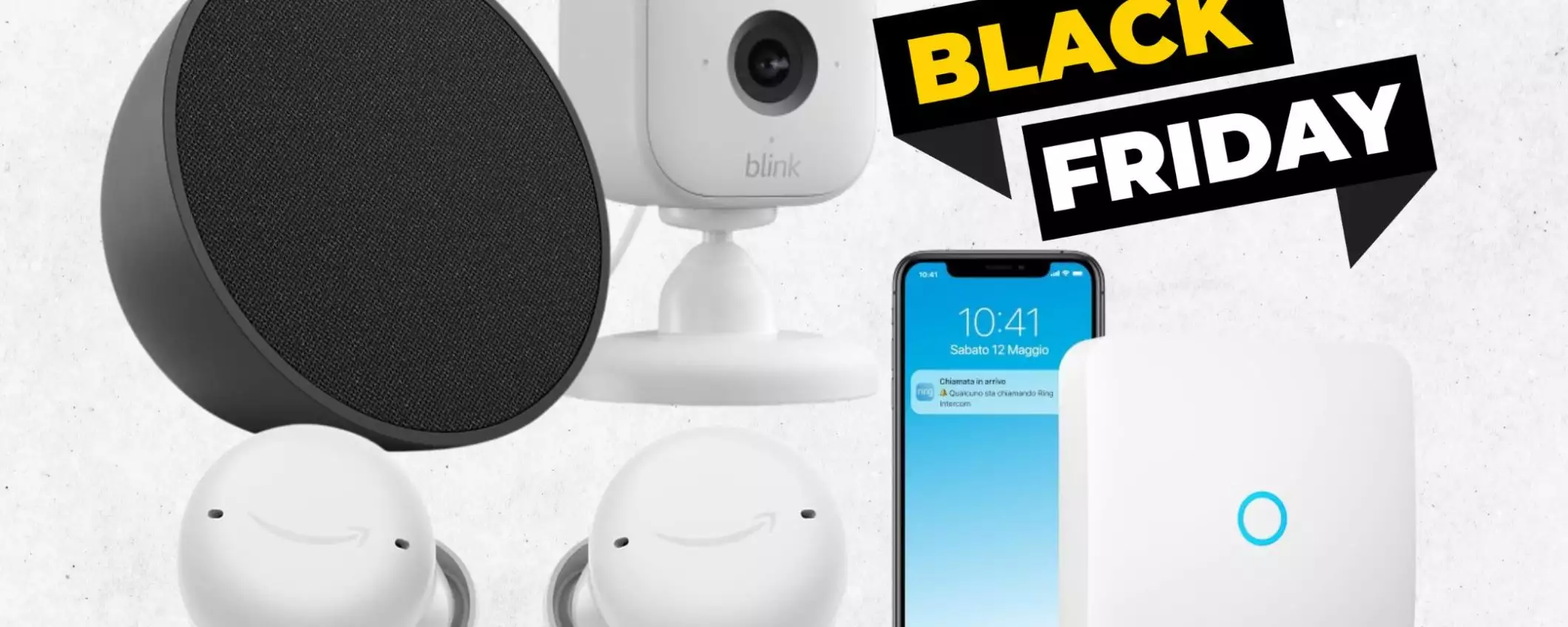 Black Friday Amazon, WOW DEALS giorno 1: sconti fino al 75% (da 19,99€)