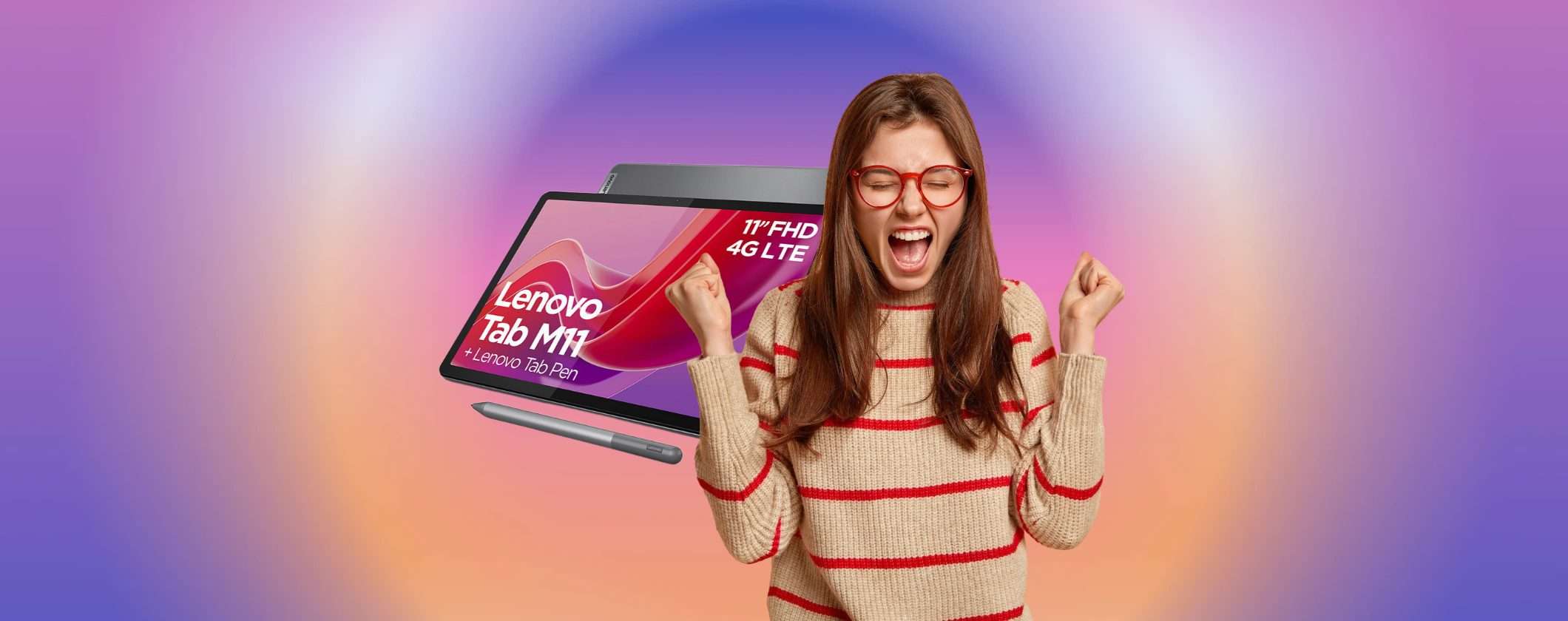 Affare Lampo: Lenovo Tab M11 + Penna scontato al Single's Day