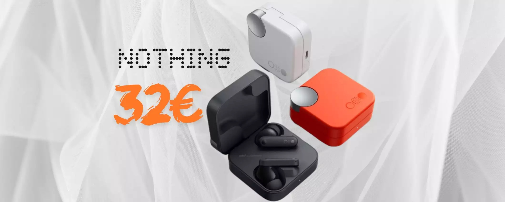 CMF Buds by Nothing: auricolari wireless unici e inimitabili, tuoi a 32€