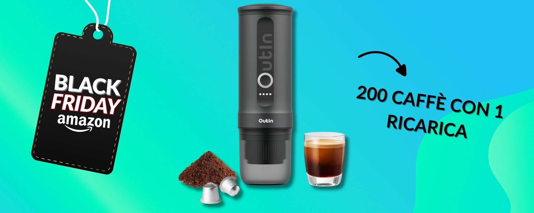 Macchina del caffè portatile: espresso ovunque ti trovi (-20%)