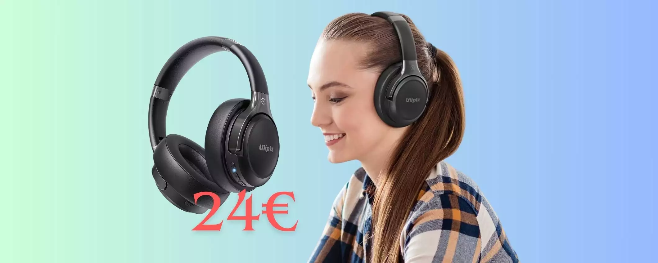 Cuffie Bluetooth con 65h di audio a soli 24€? Tutto possibile su Amazon