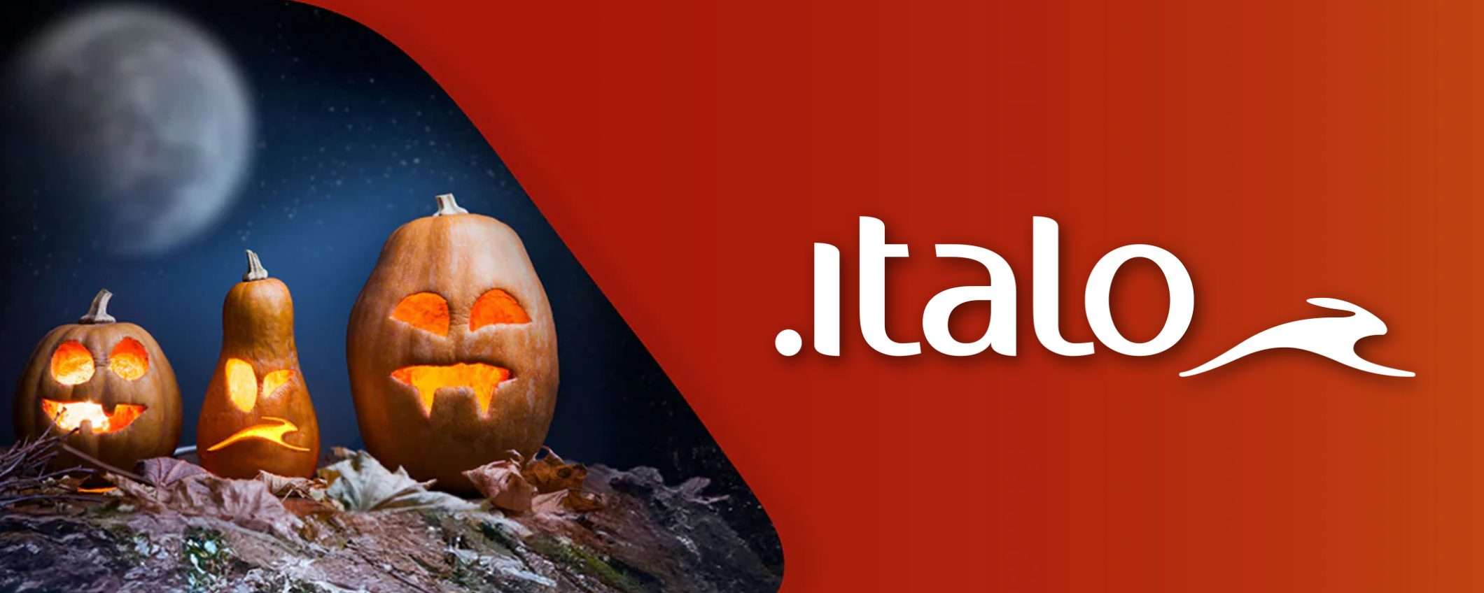 Italo, nuovi sconti per Halloween: fino al 30% in meno sui treni alta velocità