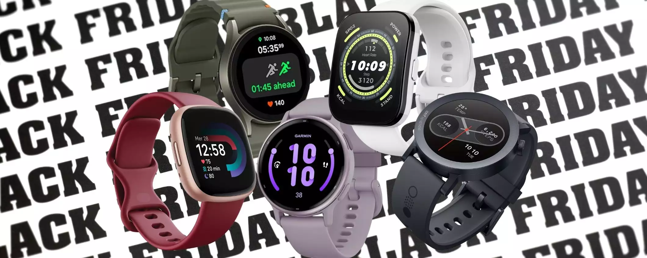 I migliori 5 smartwatch in offerta per il Black Friday Amazon 2024