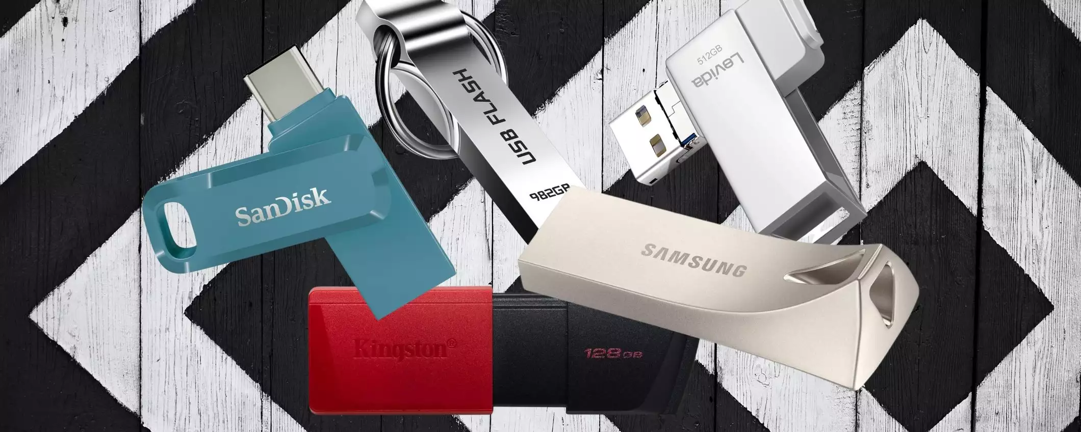 Le migliori chiavette USB fino a 1TB con spesa massima di 39€ (solo oggi)