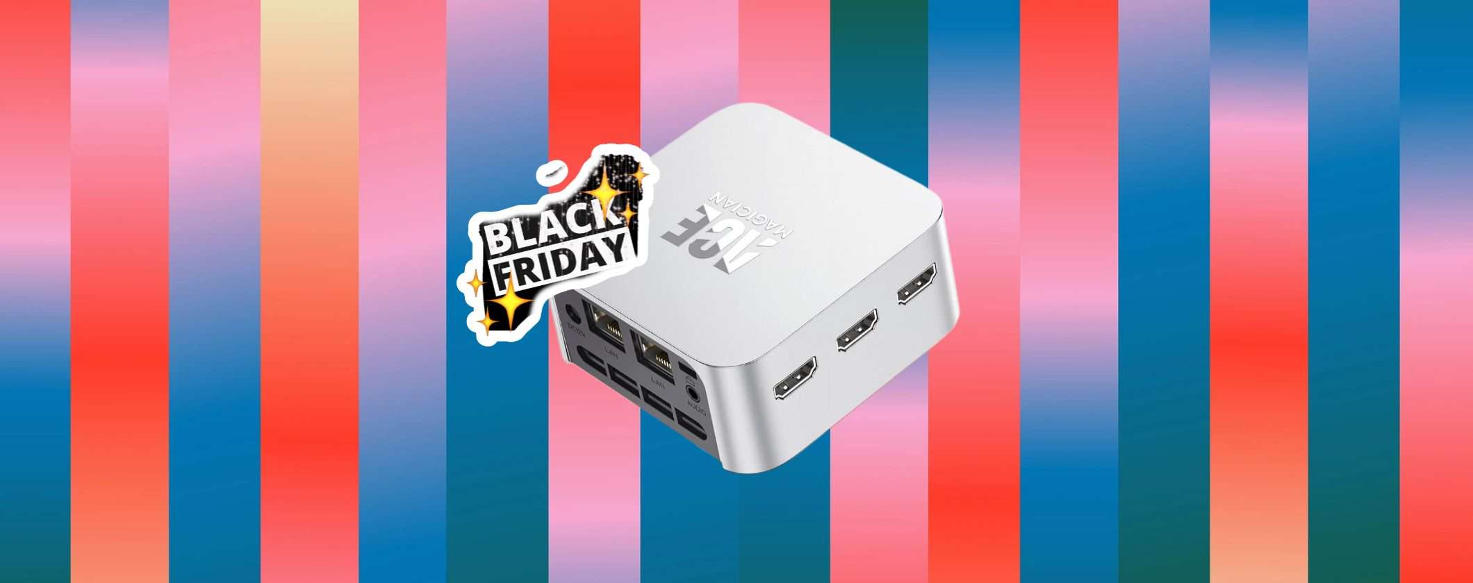 Mini PC super potente a prezzo shock per il Black Friday Amazon