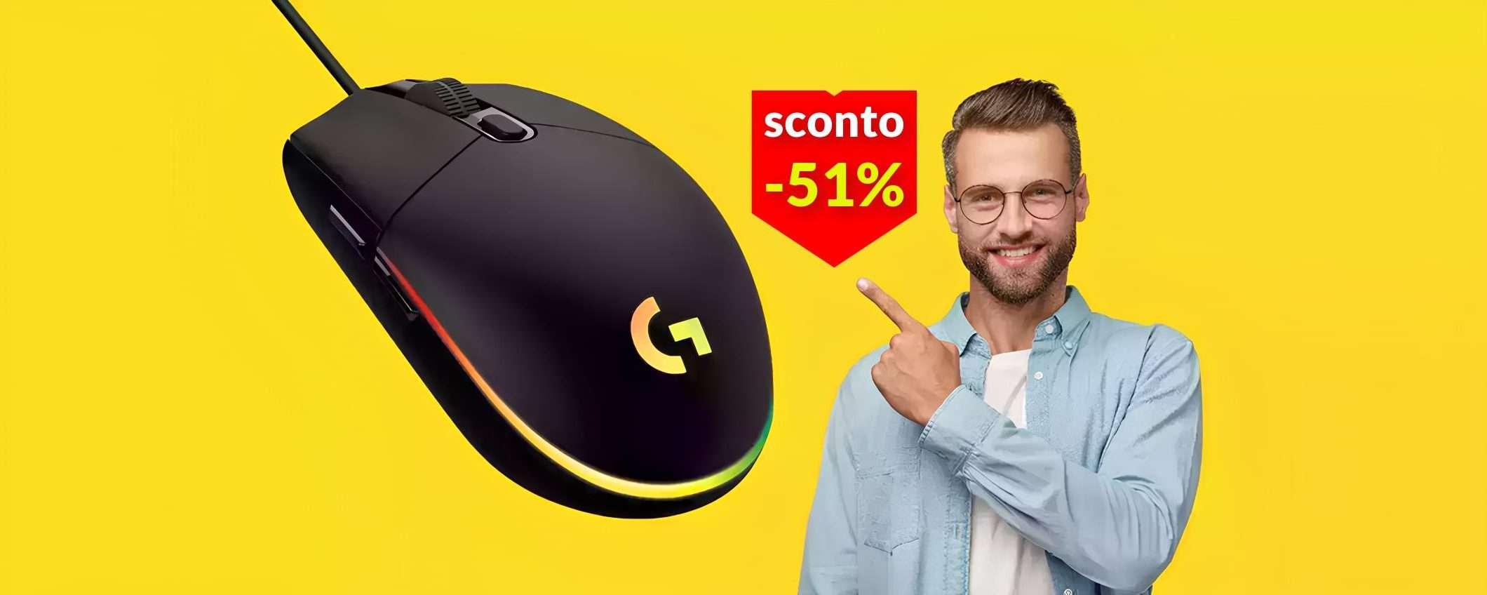 Mouse Logitech a meno di metà prezzo? Oggi puoi: bastano appena 19€