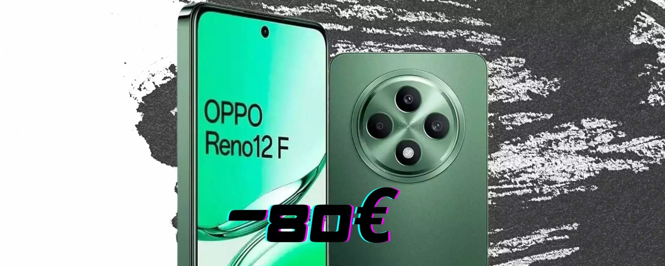 OPPO Reno12 F 5G da 256GB in sconto assurdo di 80€ su eBay