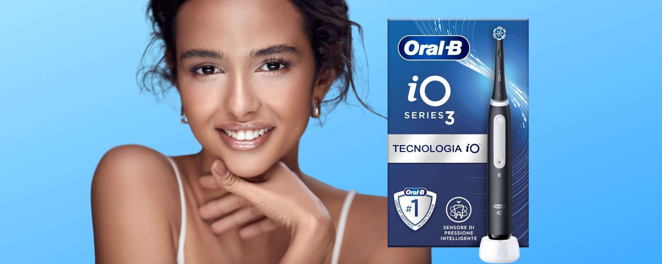 Oral-B iO 3: lo spazzolino elettrico per denti splendenti al minimo storico