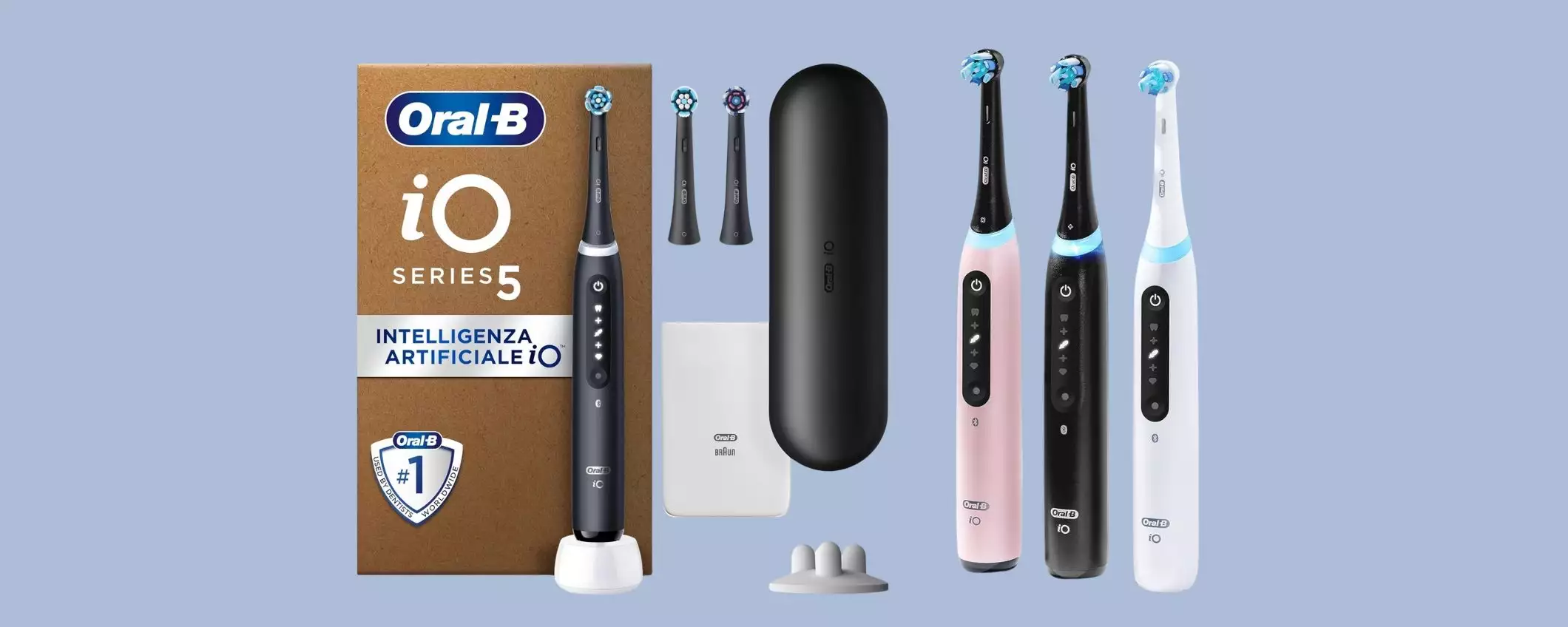 Oral-B iO Series 5 con custodia da viaggio al minimo storico (-57%)