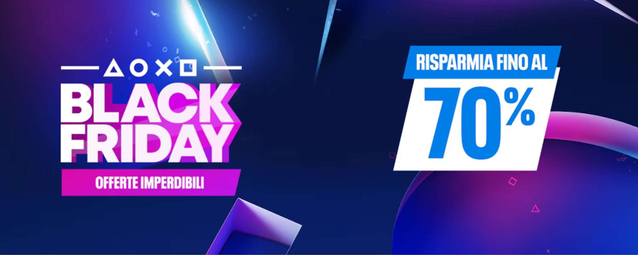 Il Black Friday fa tappa da PlayStation Store: sconti fino al 70%