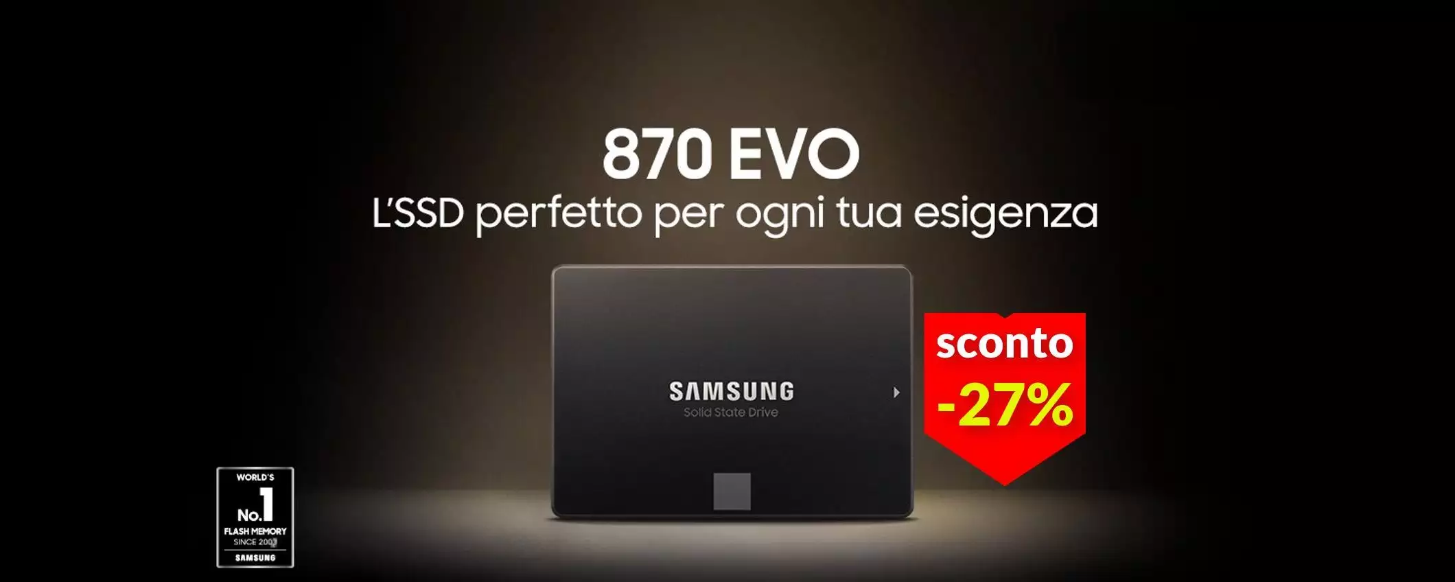 SSD Samsung 4TB, c'è uno sconto che non puoi perdere: il pc ti ringrazierà