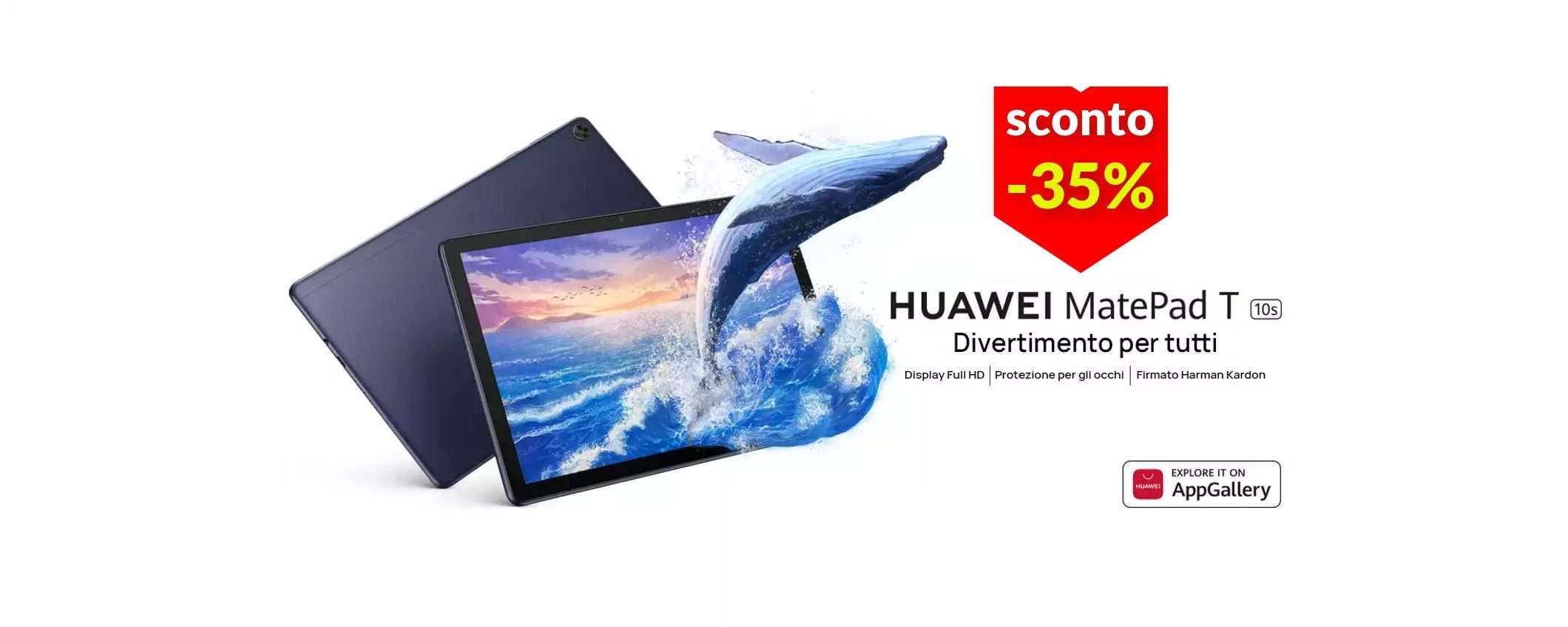 Tablet Huawei oggi a meno di 150€: la sua potenza ti sorprenderà