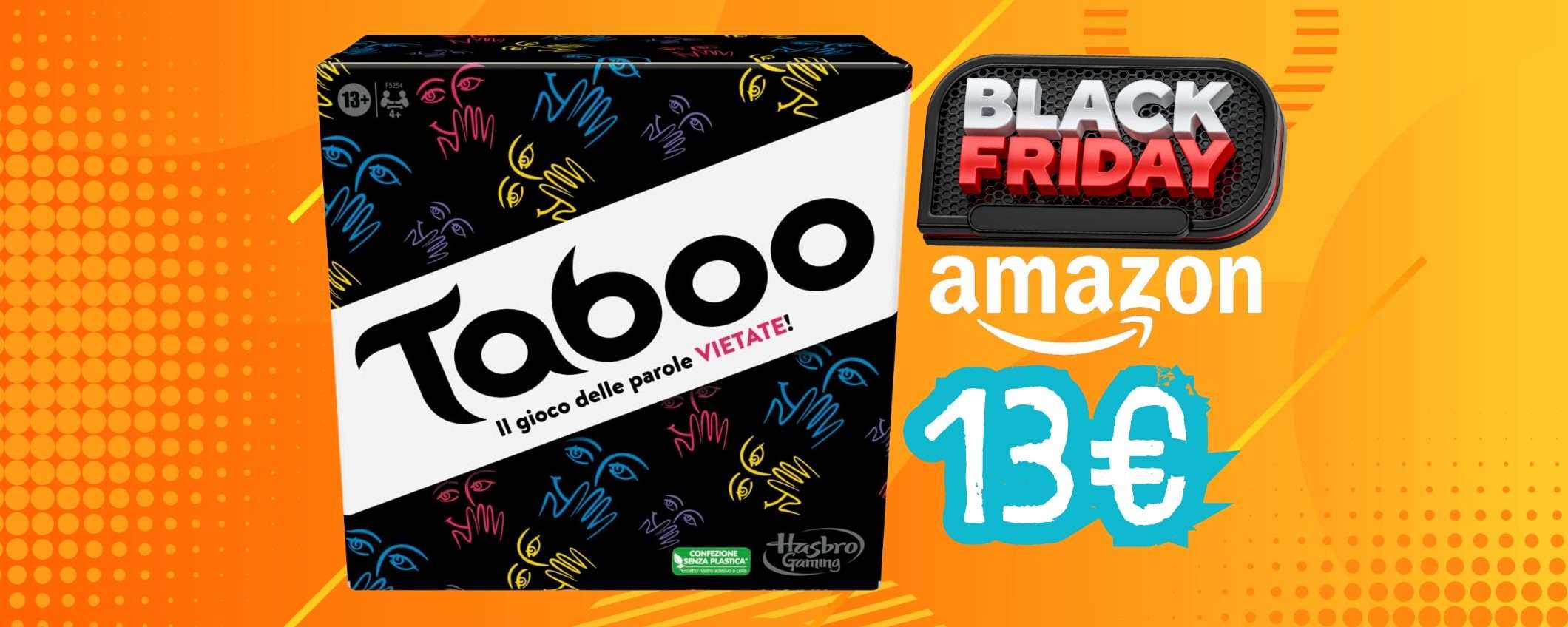 Taboo: il gioco delle parole proibite, divertente e geniale, tuo a 13€