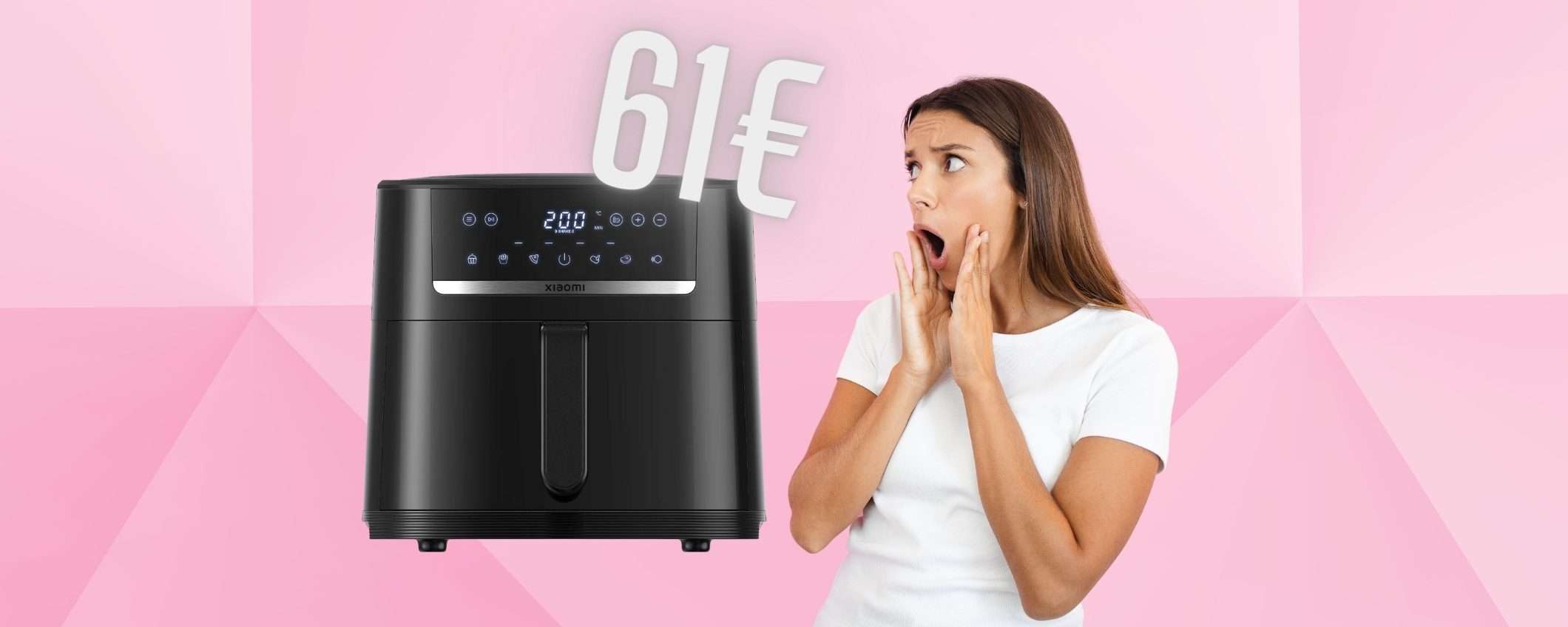 Xiaomi Air Fryer: friggitrice ad aria da 6 litri a soli 61€ su eBay