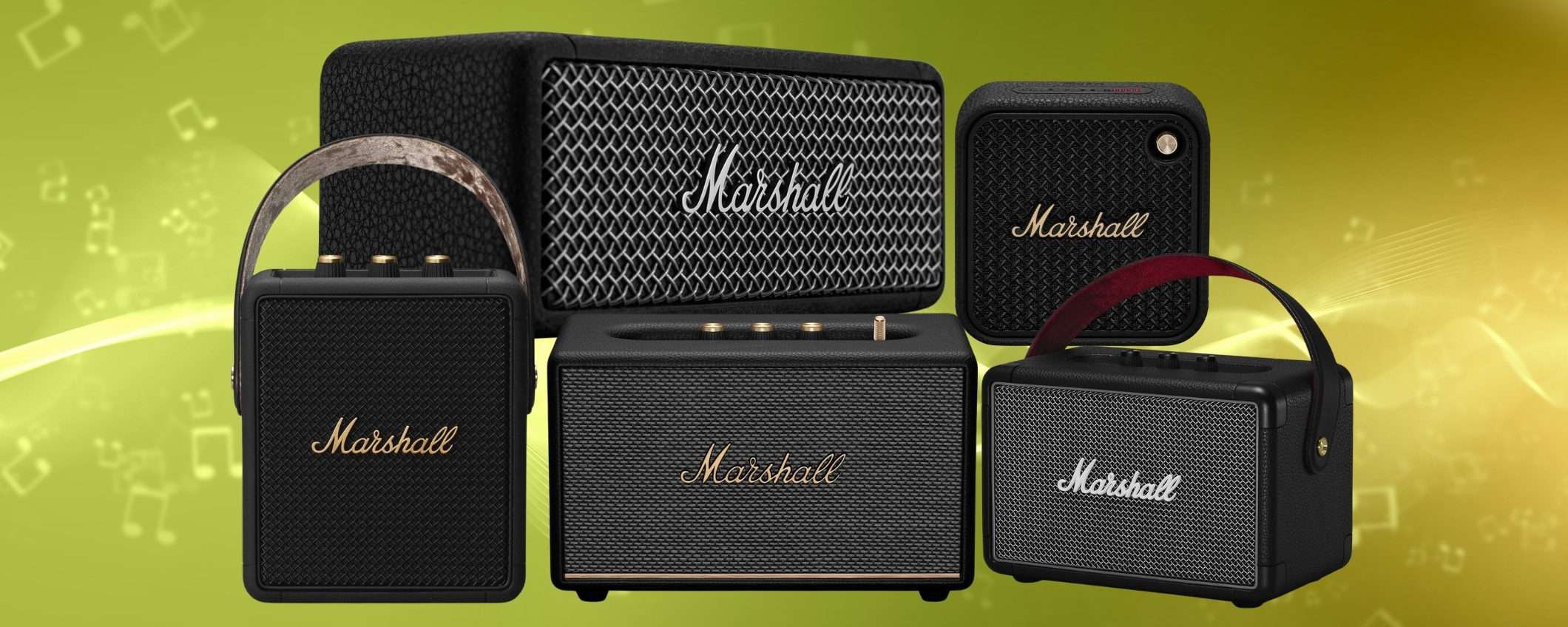 5 Altoparlanti Bluetooth Marshall in offerta oggi su Amazon a prezzi WOW