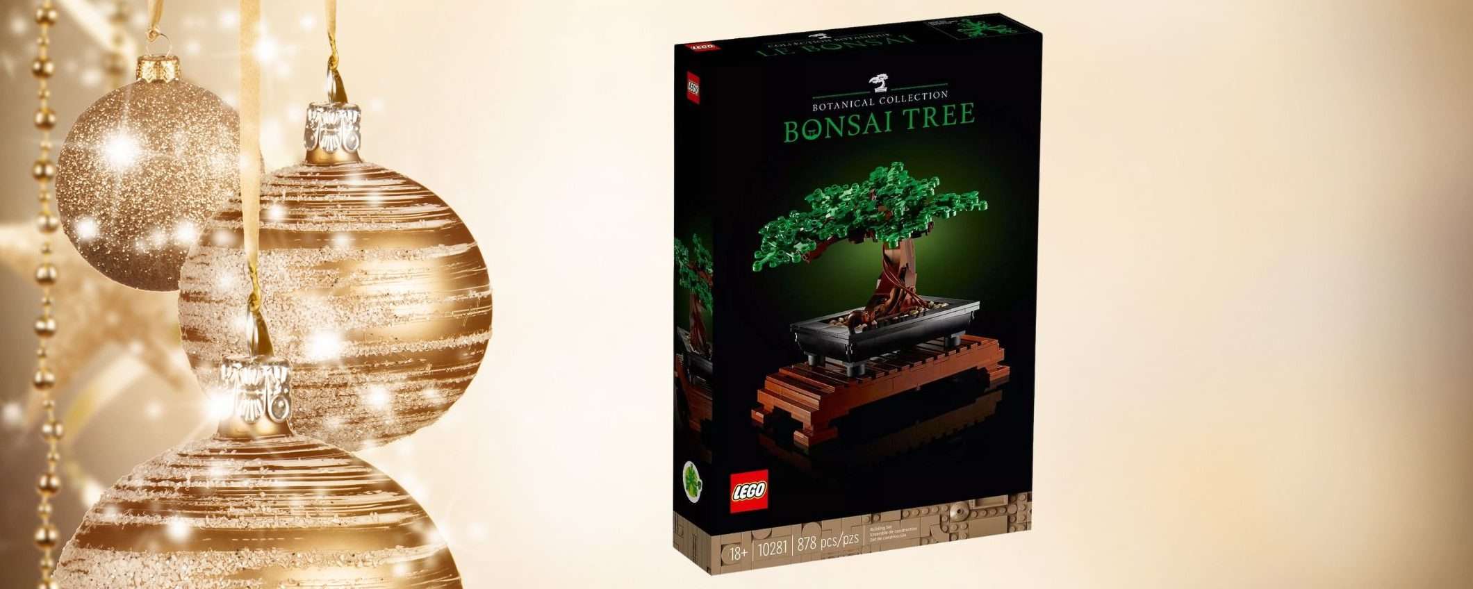 Il LEGO Bonsai torna disponibile su Amazon: consegna PRIMA DI NATALE