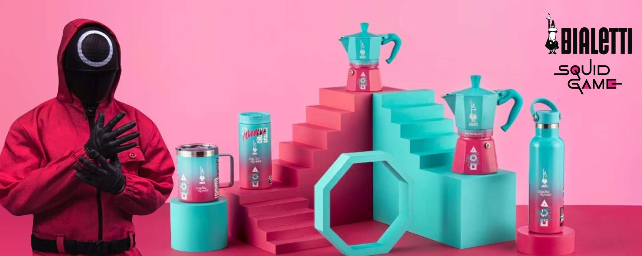 Bialetti x Squid Game: la capsule collection che celebra la serie tv