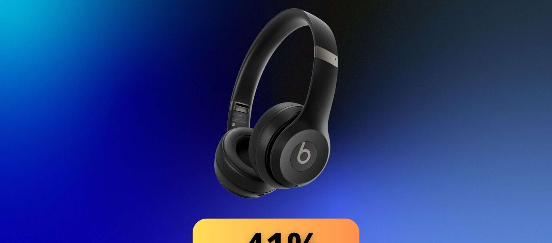 Beats Solo 4 con il 41% di sconto: audio e design iconici ad un prezzo top