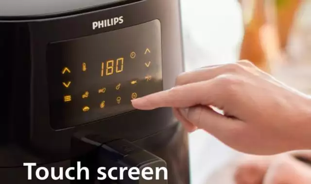 Friggitrice ad aria Philips touchscreen Amazon