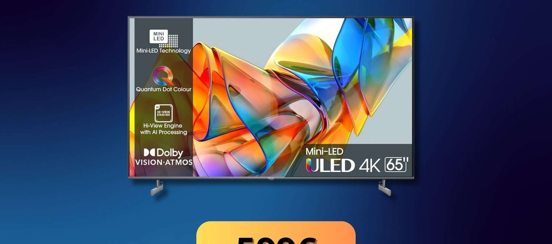 Hisense MINI-LED 4K da 65