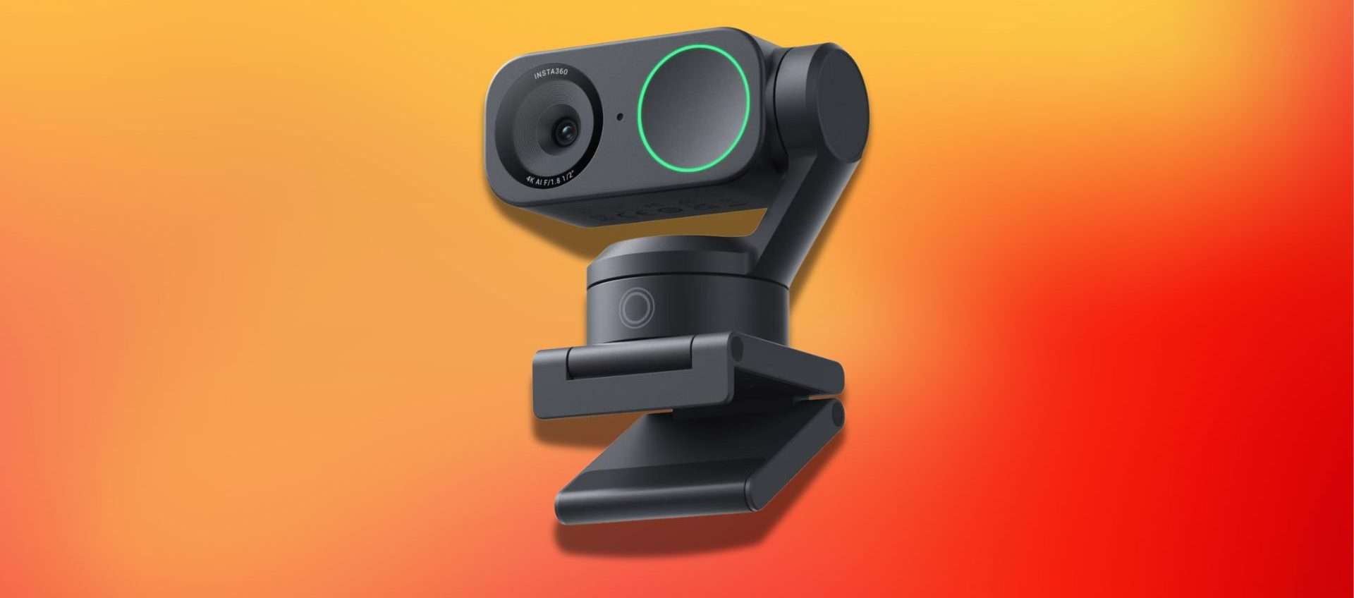 insta360 Link 2: a questo prezzo è la WEBCAM PREMIUM con AI definitiva (Amazon)