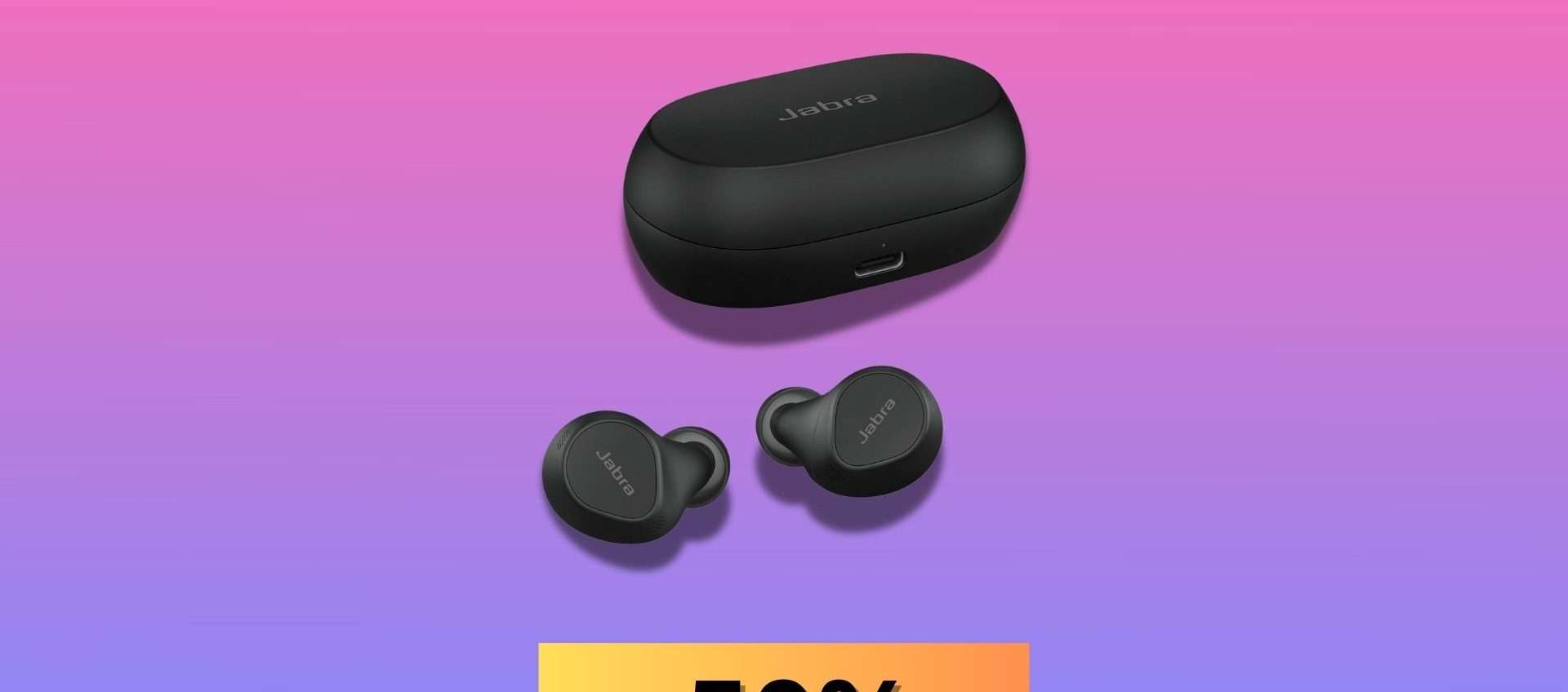 Jabra Elite 7 Pro, sconto 50%: audio premium, Alexa e tanta autonomia