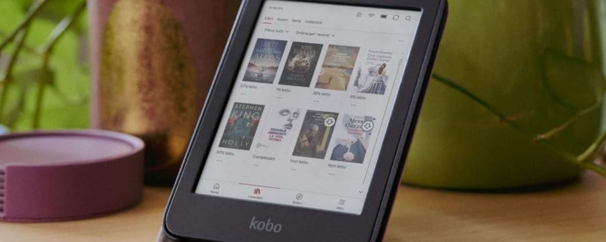 Kobo Clara Colour: lo sconto Amazon lo rende il regalo di Natale perfetto