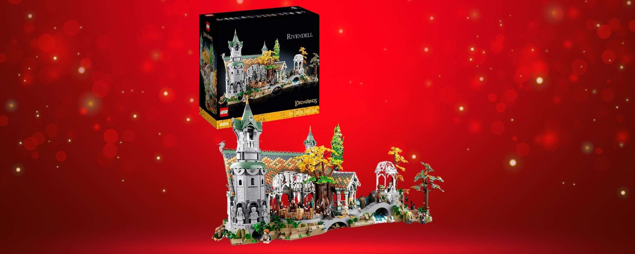 Il set LEGO Gran Burrone è in offerta su Amazon al minimo storico: un vero regalo di Natale