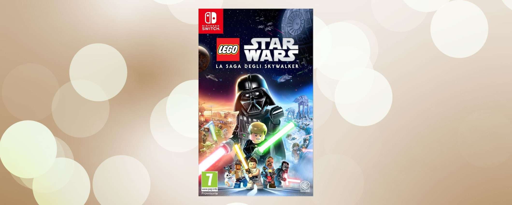 LEGO Star Wars La Saga degli Skywalker per Switch a meno di 20 euro: super sconto Amazon