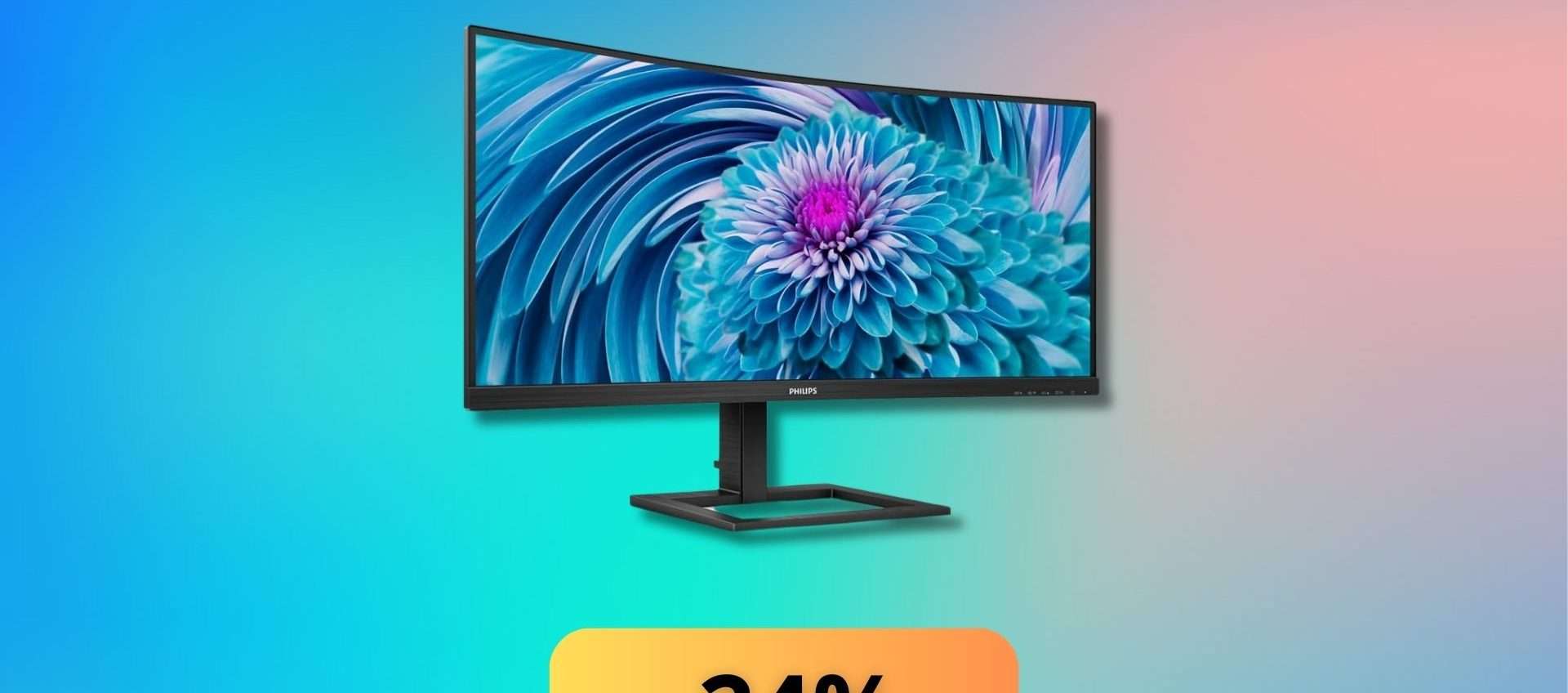 Monitor curvo da 34