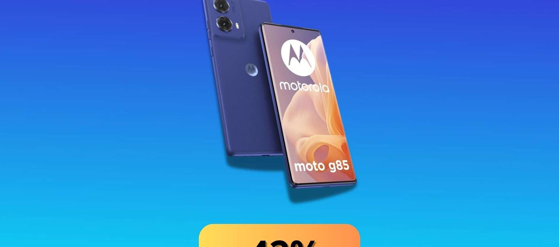 Motorola Moto G85: grandi prestazioni con un imperdibile sconto 42%