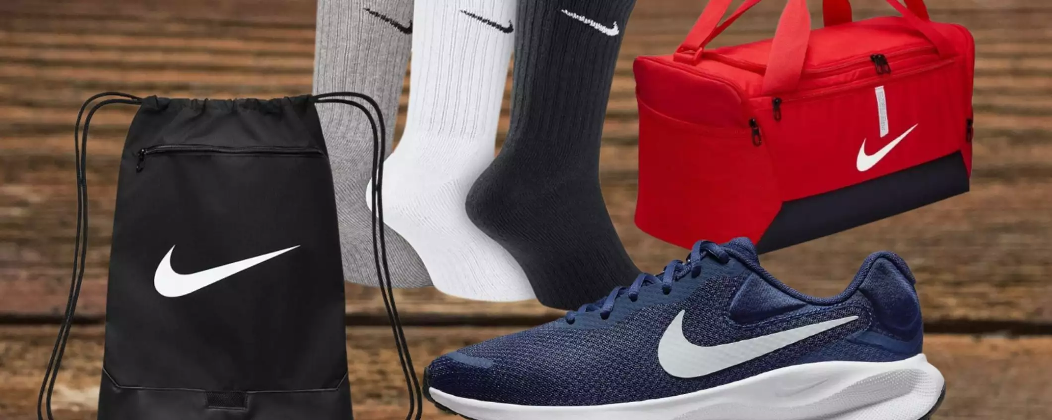 Nike da 12,99€ su Amazon: offerte IRRIPETIBILI su abbigliamento e accessori