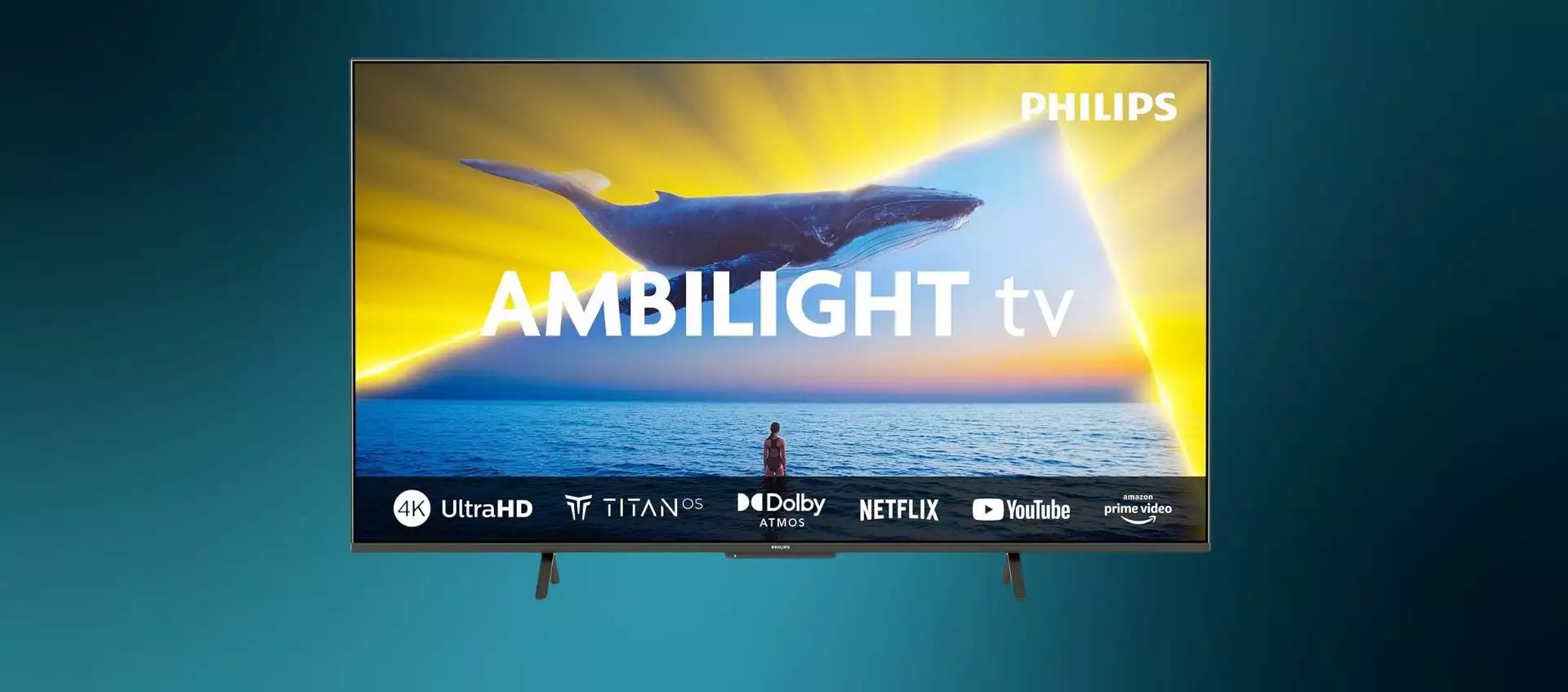 TV Philips Ambilight da 65