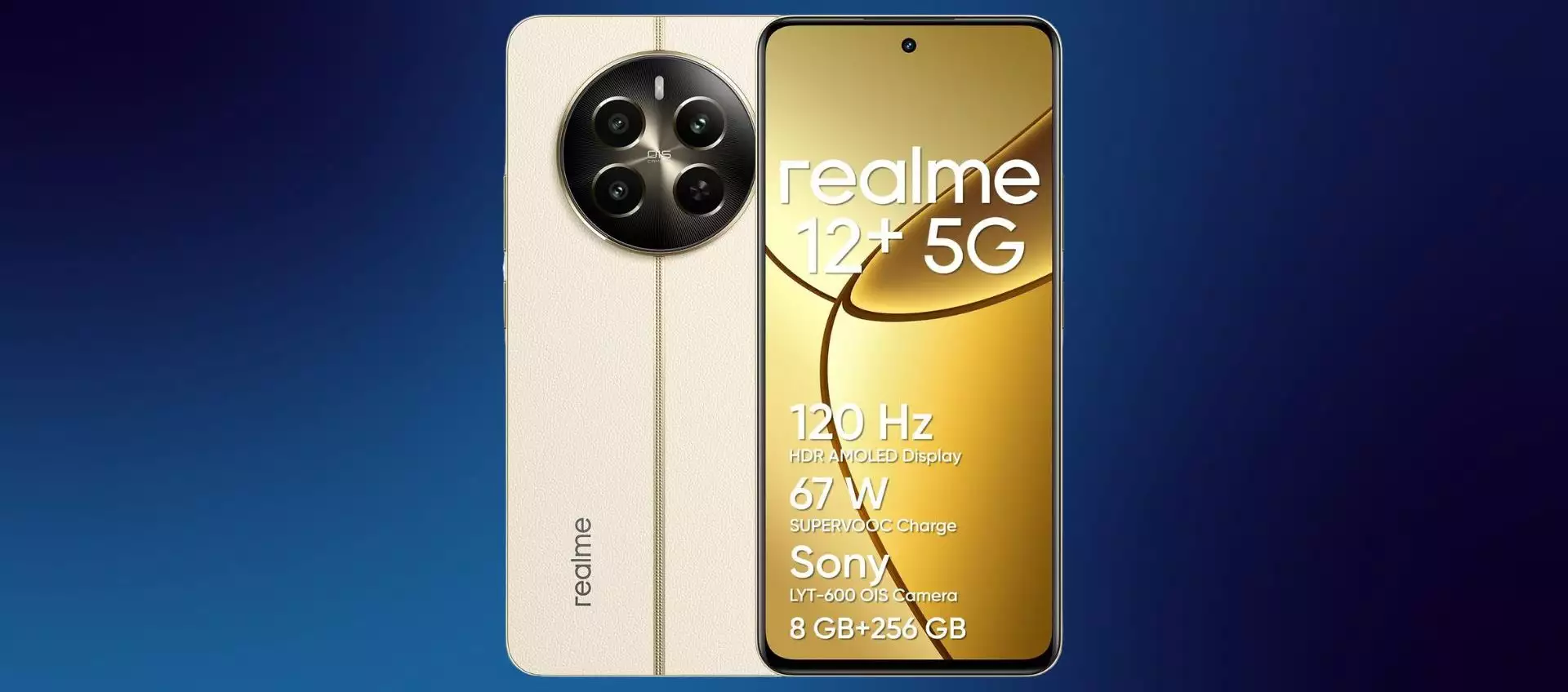 Realme 12+ 5G: elegante e potente, oggi in offerta ad appena 213€