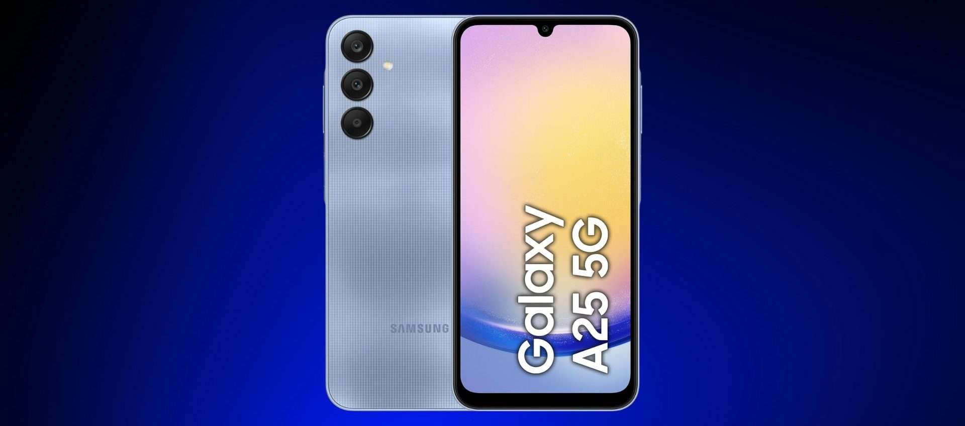 Samsung Galaxy A25 5G, il prezzo crolla del 35%: va preso subito